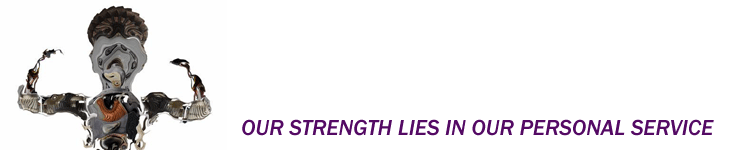 OUR STRENGTH LIES IN OUR PERSONAL SERVICE